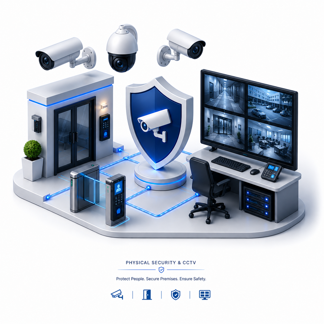 Physical Security & CCTV Network