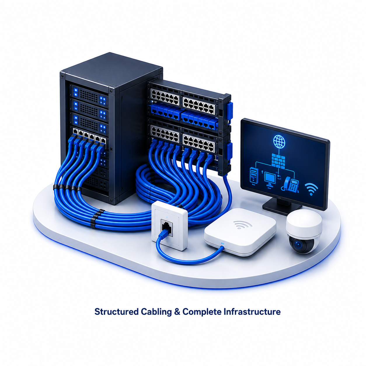 Structured Cabling & Complete Infrastructure